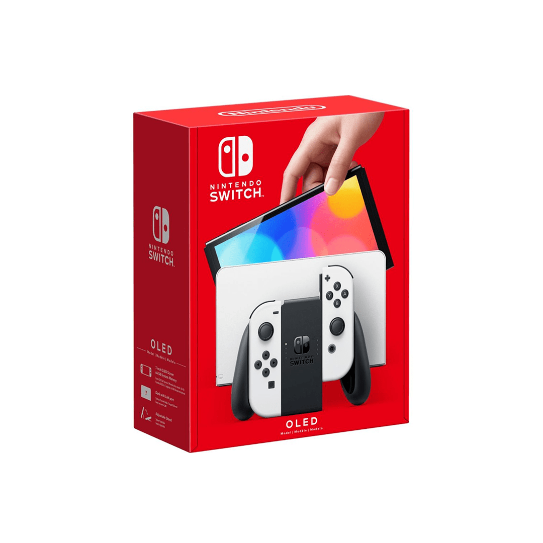 Nintendo Switch OLED Console 64GB - White in Qatar Nintendo Switch OLED Console 64GB - White in Qatar
